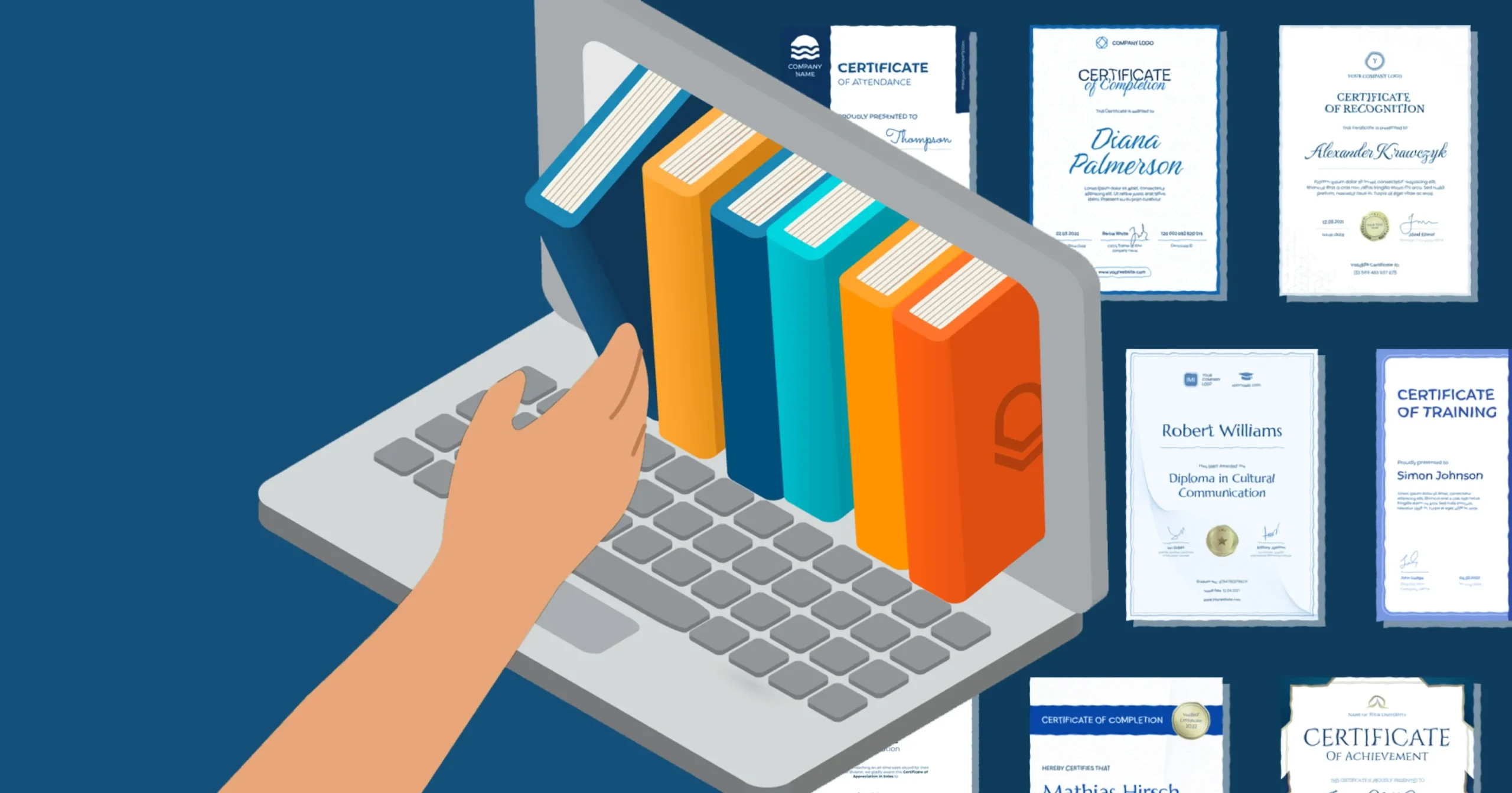 Automated Course Certificates: Enhancing Online Learning through Automation and Gamification
